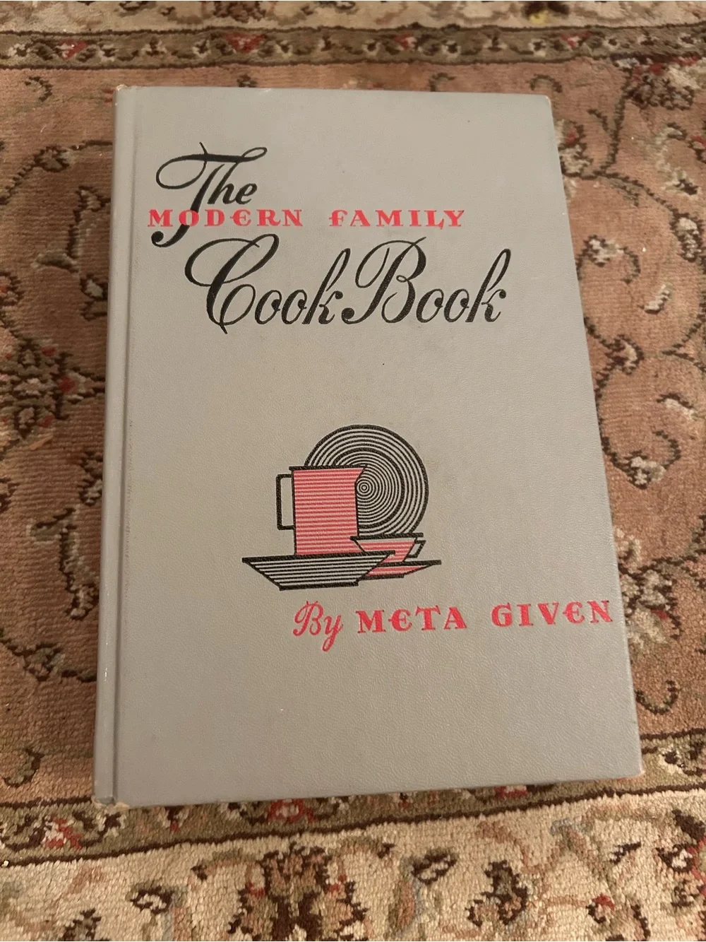 The Modern Family Cook Book by - Gray Cover